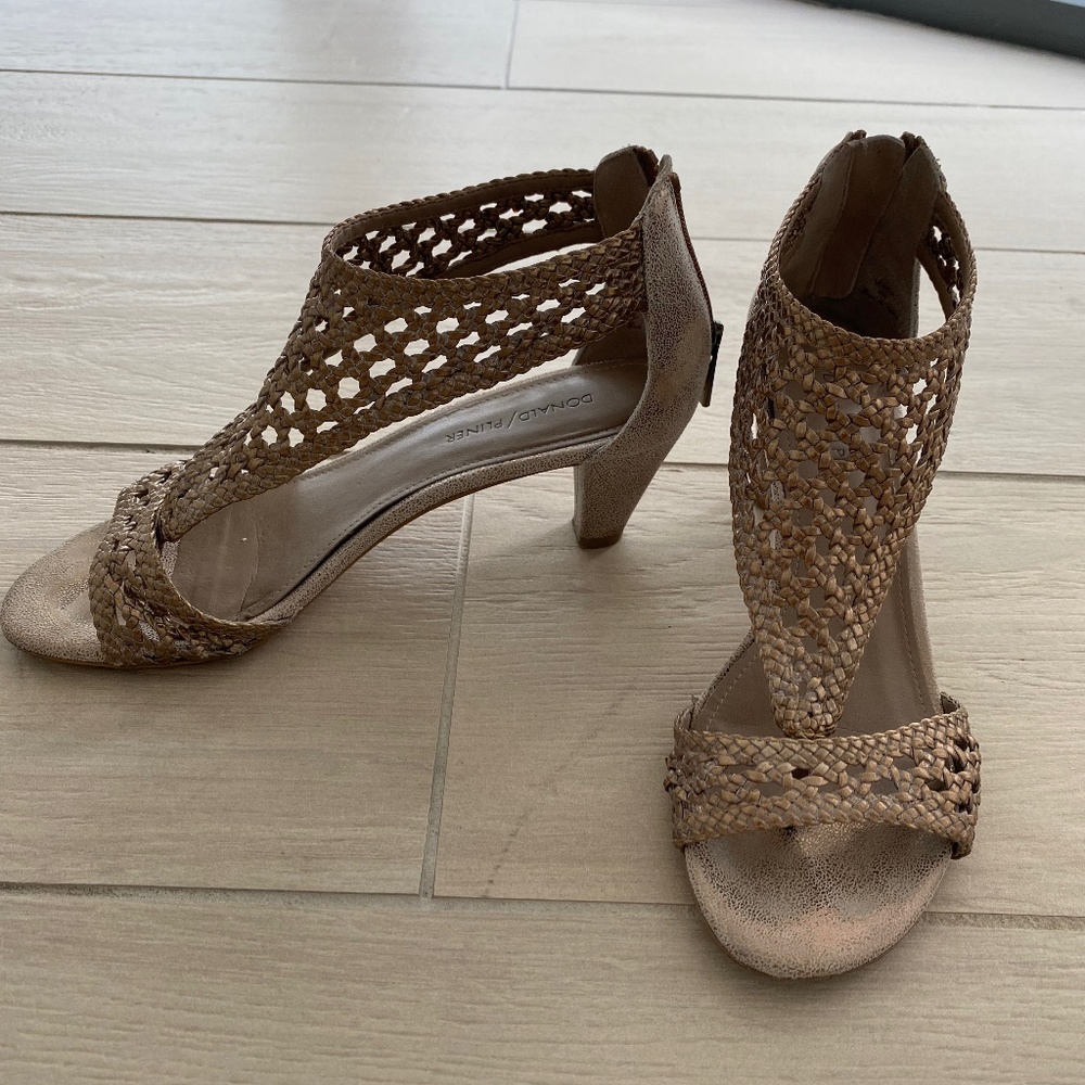Bronze color sandals